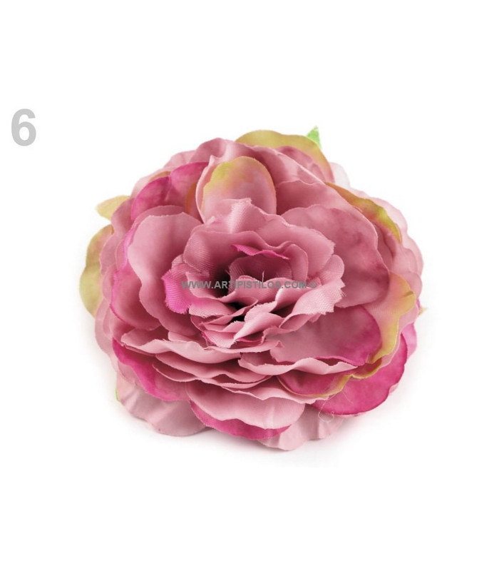 ROSE EN TISSU 65 MM