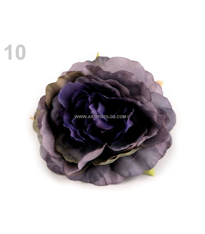 ROSE EN TISSU 65 MM