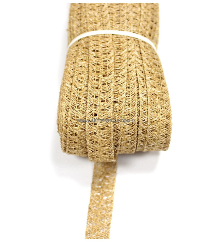 Ruban en fibres végétales 13 mm X 1 MT.