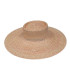 Chapeau tressé en paille naturelle "KHATARINA"