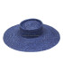 Chapeau tressé en paille naturelle "KHATARINA"