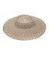 Chapeau tressé en paille naturelle "KHATARINA"
