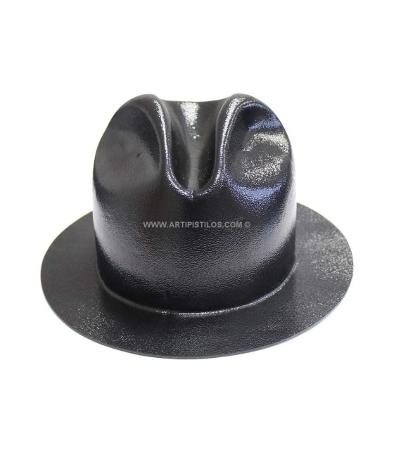 Hatblock Pour Feutre "texan" - Plusieurs Tailles - Noir Talla L - Moule À Chapeaux Pour Feutre - plastique