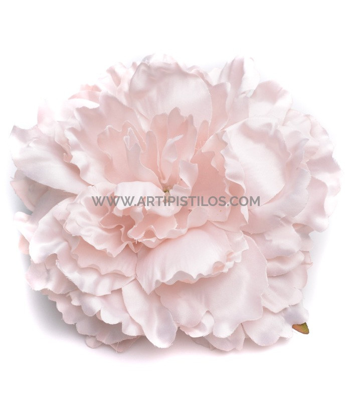PIVOINE TISSU 17 CM