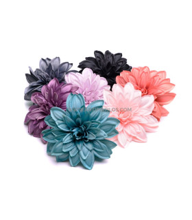 Dahlia en tissu