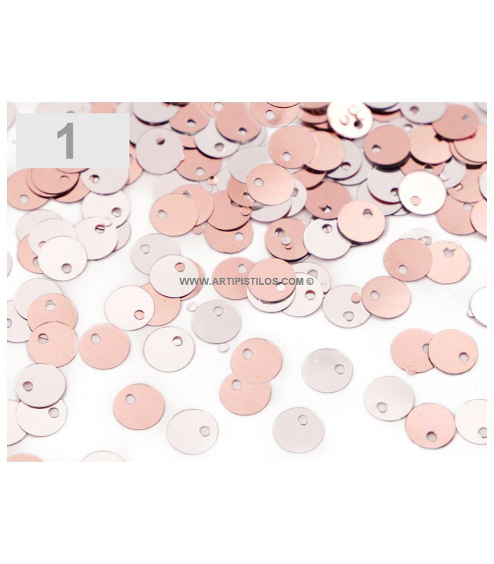 Paillettes réversibles 6 mm