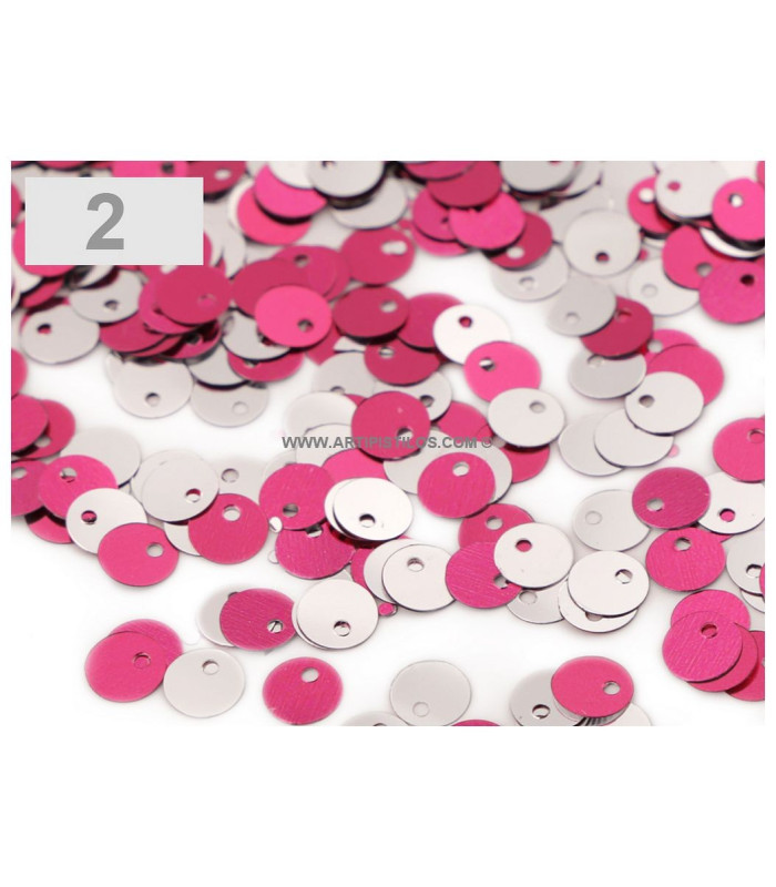 Paillettes réversibles 6 mm