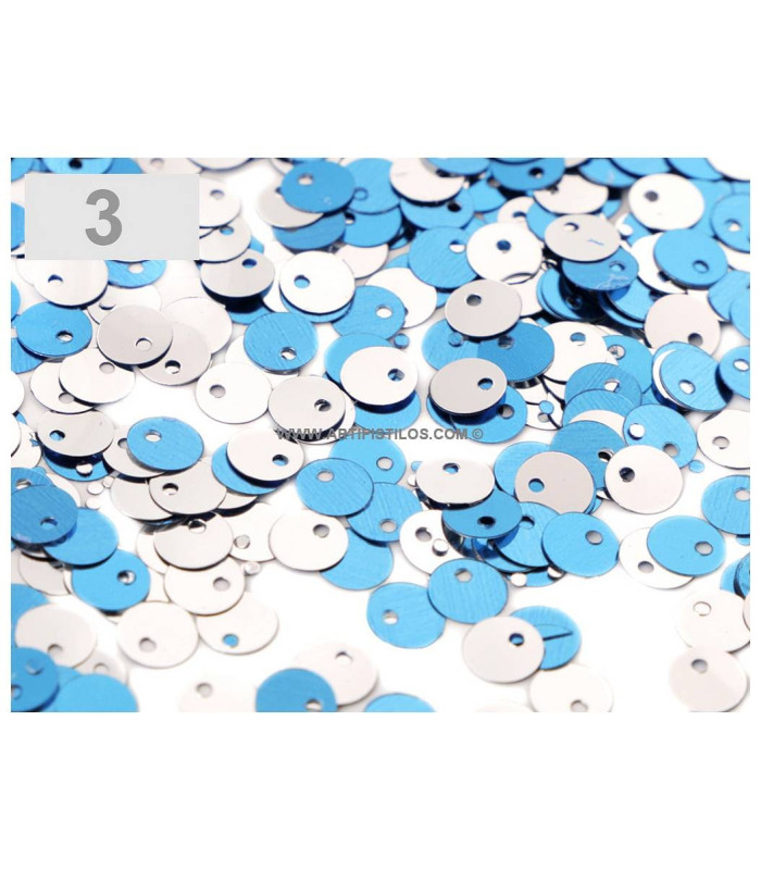 Paillettes réversibles 6 mm