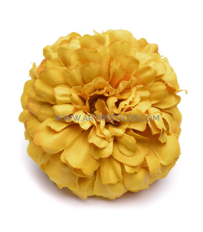 Zinnia en tissu 8.5 CM