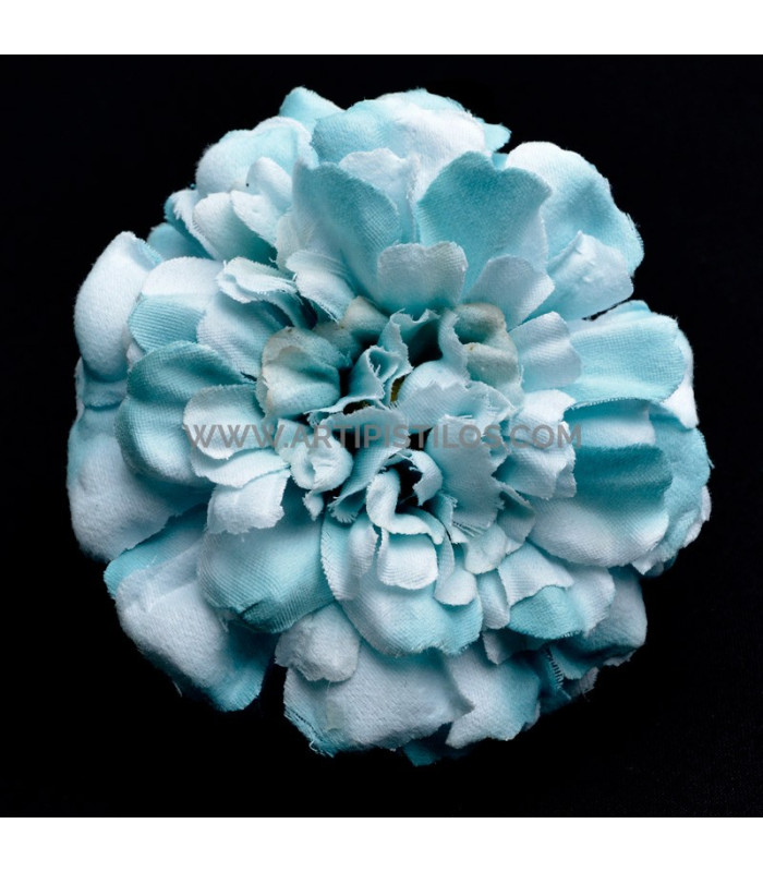 Zinnia en tissu 8.5 CM