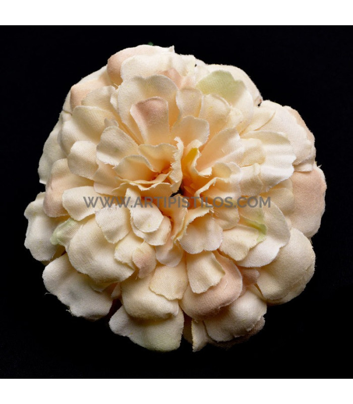 Zinnia en tissu 8.5 CM