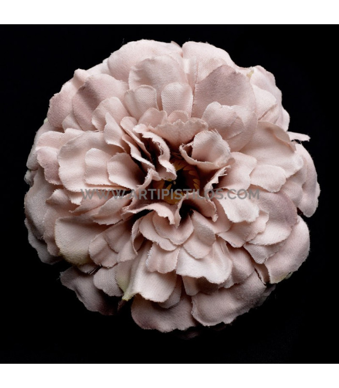 Zinnia en tissu 8.5 CM