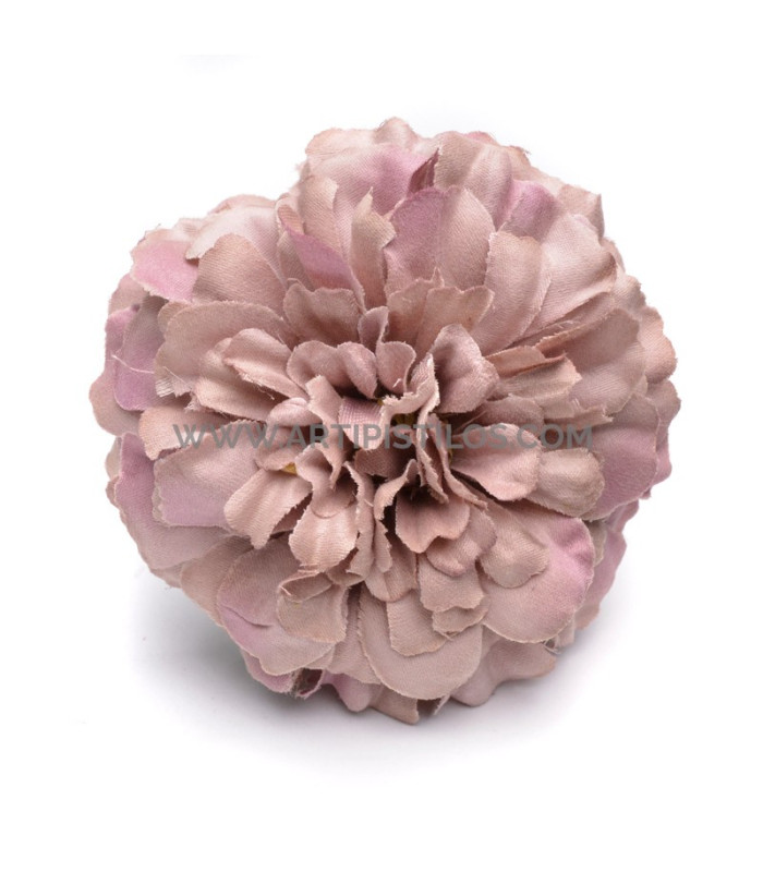 Zinnia en tissu 8.5 CM