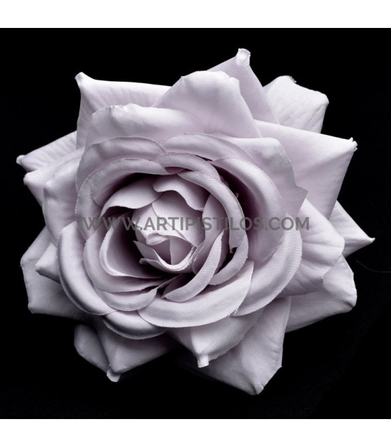 Rosse En Tissu "royal" 10.5 Cm Malva - Fleurs En Tissu - plastique