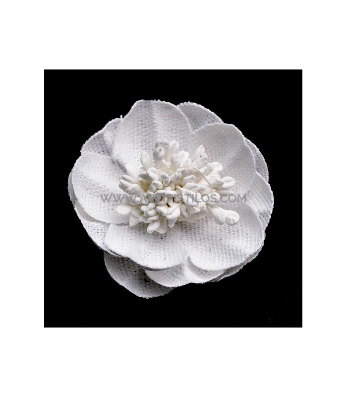 SIMILICUIR FLEUR "LOTUS"