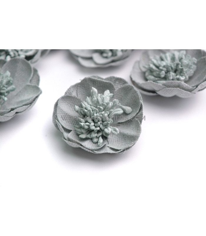 SIMILICUIR FLEUR "LOTUS"
