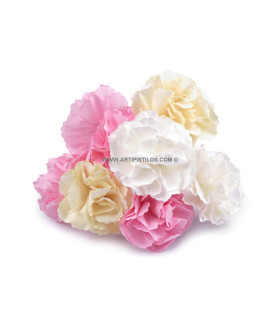 FLEURS EN PAPIER 4,5 CM DIÁMETRE