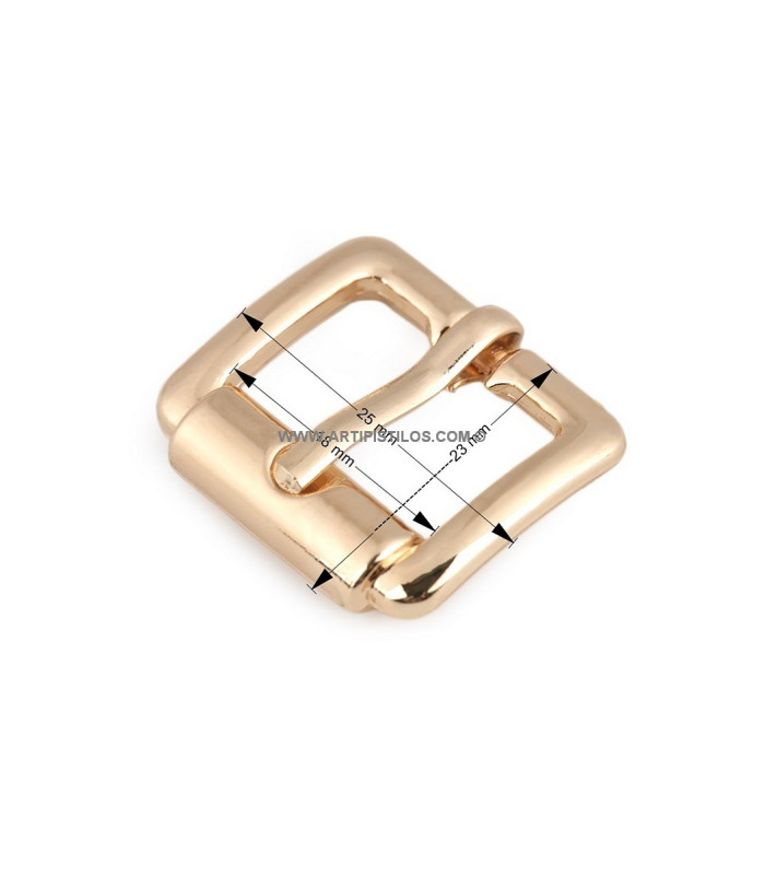 Boucle métallique 23 x 25 mm