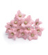 FLEUR DE PORCELAINE FRAISE 2 CM AVEC STRASS