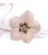 FLEUR DE PORCELAINE FRAISE 3 CM
