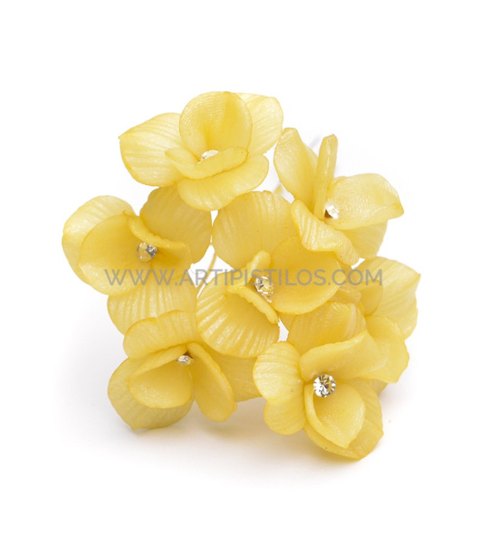 FLEUR DE PORCELAINE FRAICHE 2.3 CM