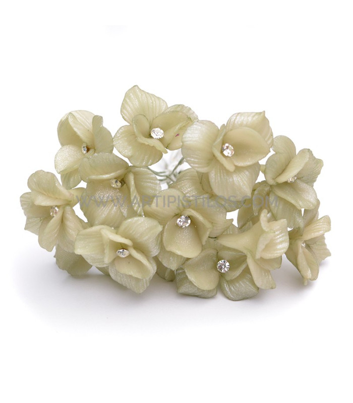 FLEUR DE PORCELAINE FRAICHE 2.3 CM