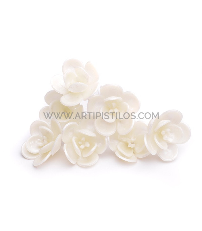 FLEUR DE PORCELAINE FROIDE 2.6 CM
