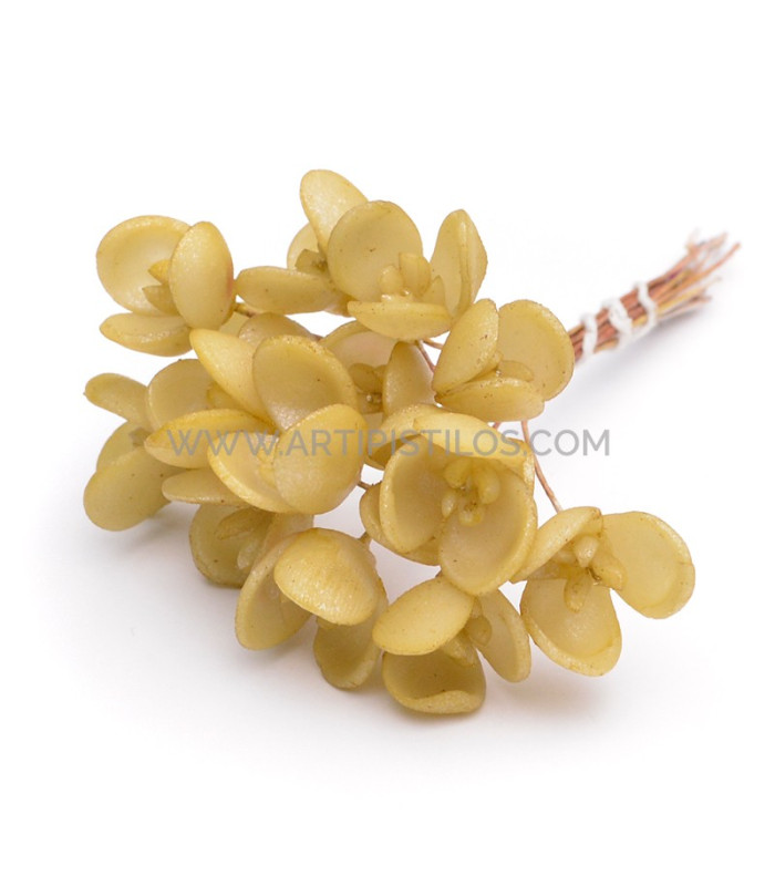 FLEUR DE PORCELAINE DE COULEUR 1,5 CM