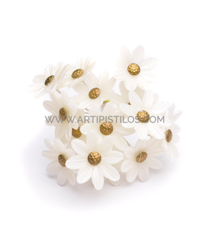 FLEUR DE PORCELAINE FROIDE 2.1 CM