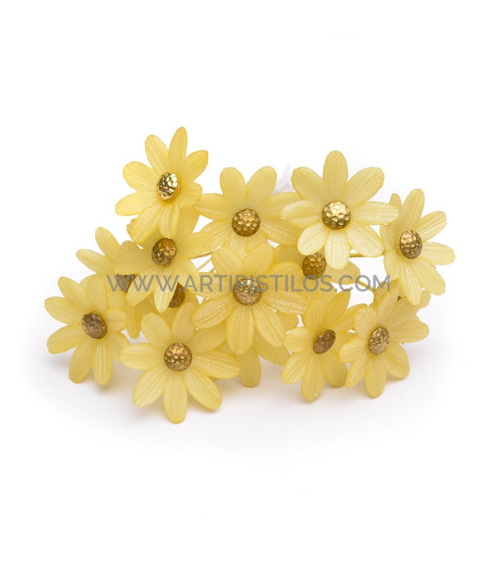 FLEUR DE PORCELAINE FROIDE 2.1 CM