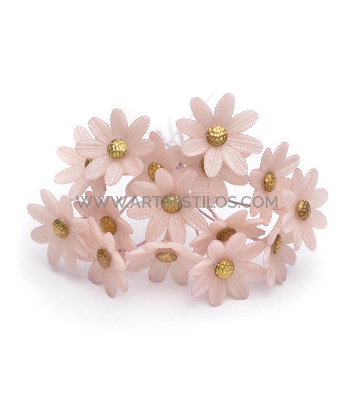 FLEUR DE PORCELAINE FROIDE 2.1 CM