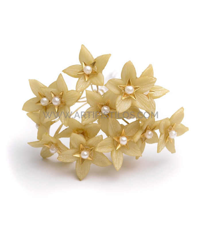 FLEUR DE PORCELAINE FROIDE 1,8 CM