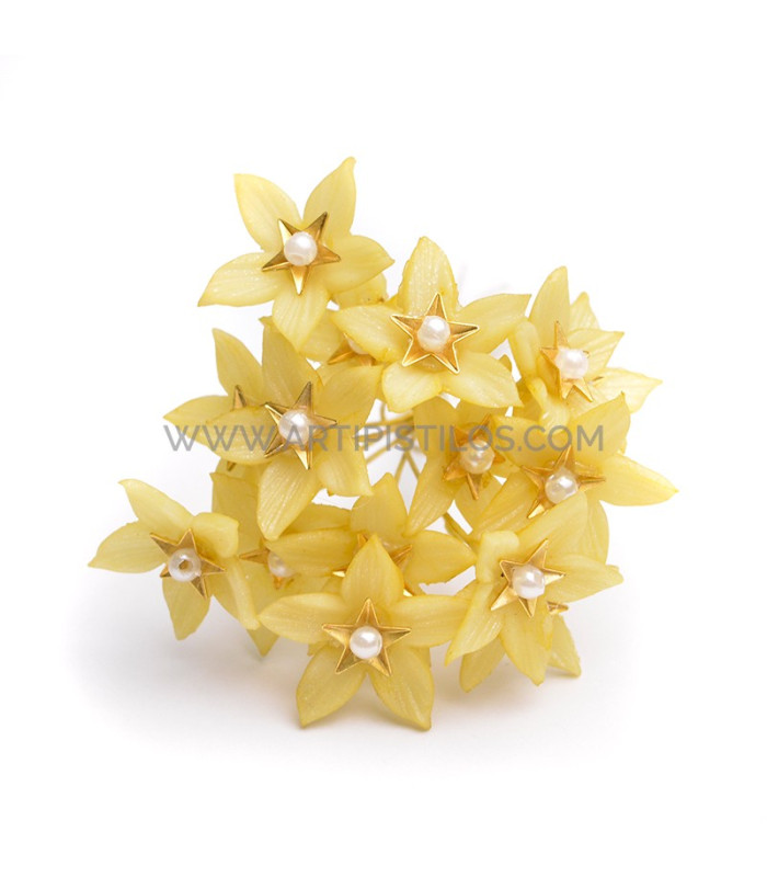 FLEUR DE PORCELAINE FROIDE 1,8 CM