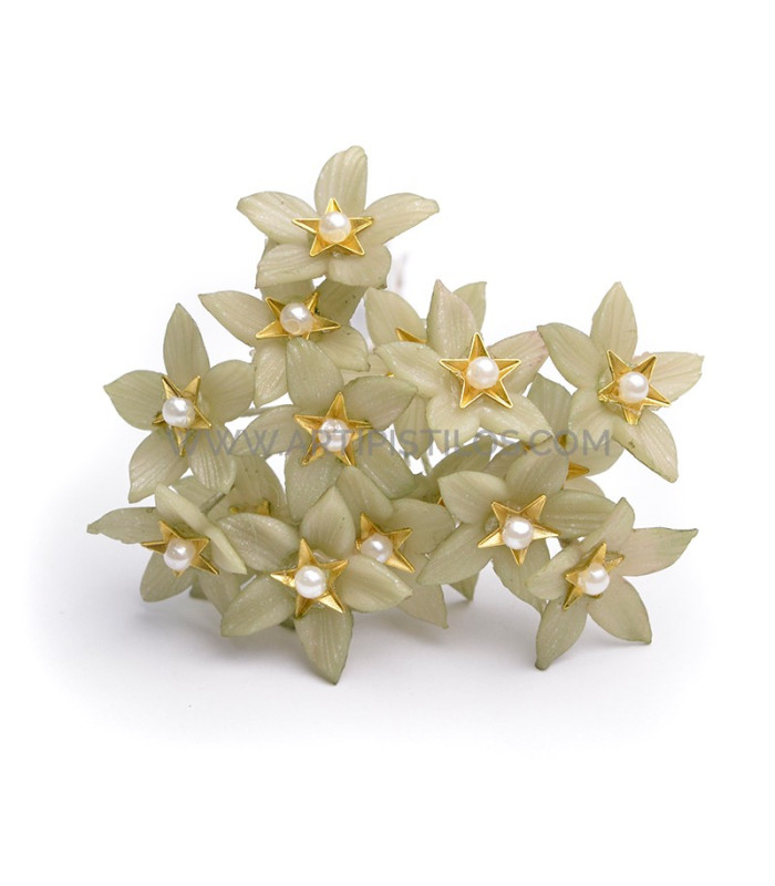 FLEUR DE PORCELAINE FROIDE 1,8 CM