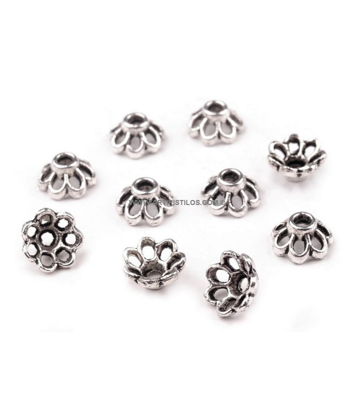 Filigrane en métal 4 x 7 mm