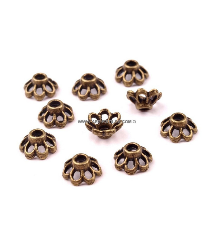 Filigrane en métal 4 x 7 mm