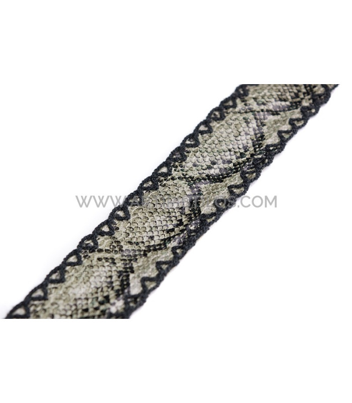 Ruban décoratif en similicuir