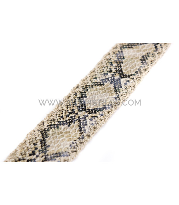 Ruban décoratif en similicuir