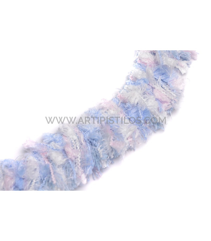 Frange de garnitures en laine acrylique