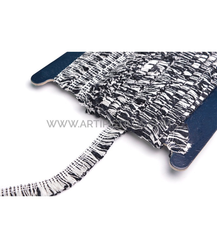 Frange de garnitures en laine acrylique