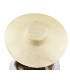 Chapeau en fibres naturelles "ALEJANDRIA"