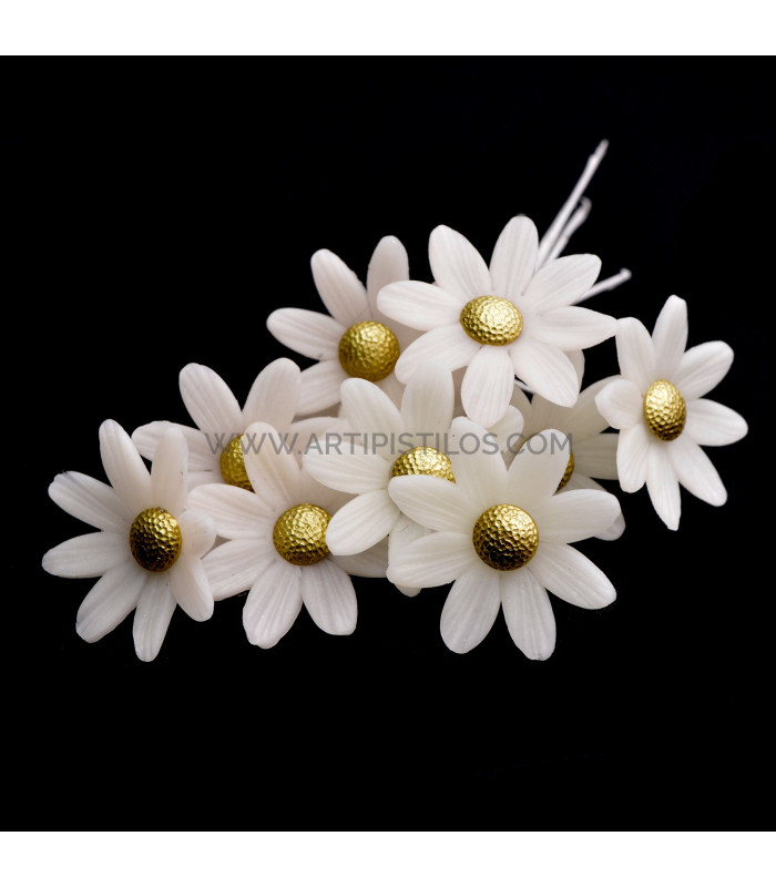 FLEUR DE PORCELAINE FRAICHE "MARGARITA" 2.8 CM
