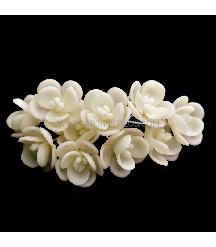 FLEUR DE PORCELAINE FROIDE 1,9 CM