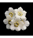 FLEUR DE PORCELAINE FRAISE 3 CM