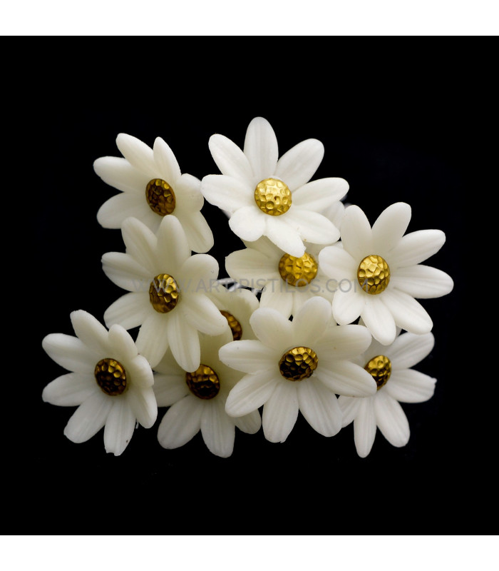 FLEUR DE PORCELAINE FROIDE 2.1 CM