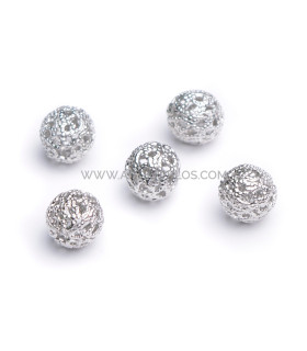 Filigrane bronze blanc 9 mm