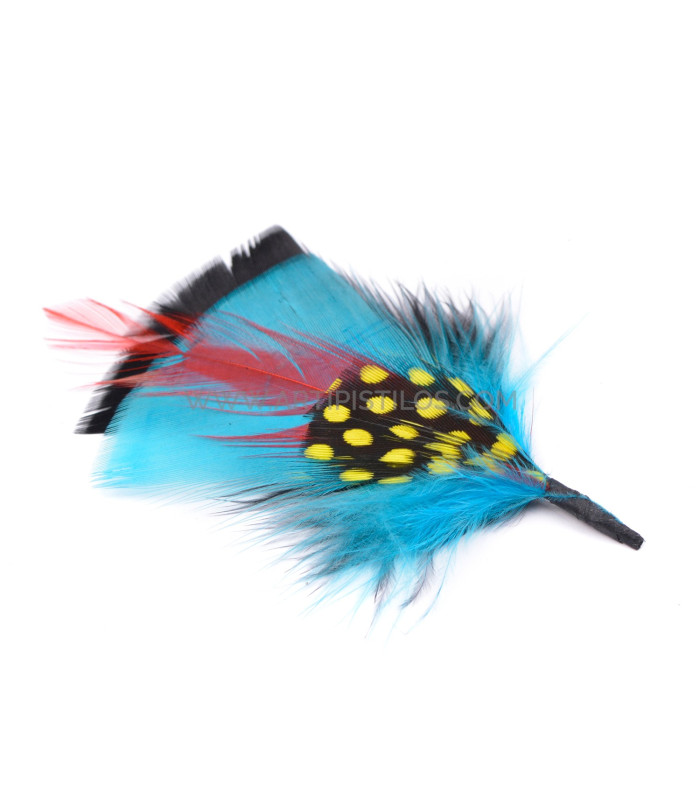 ornement de plumes pour chapeau - 12 models