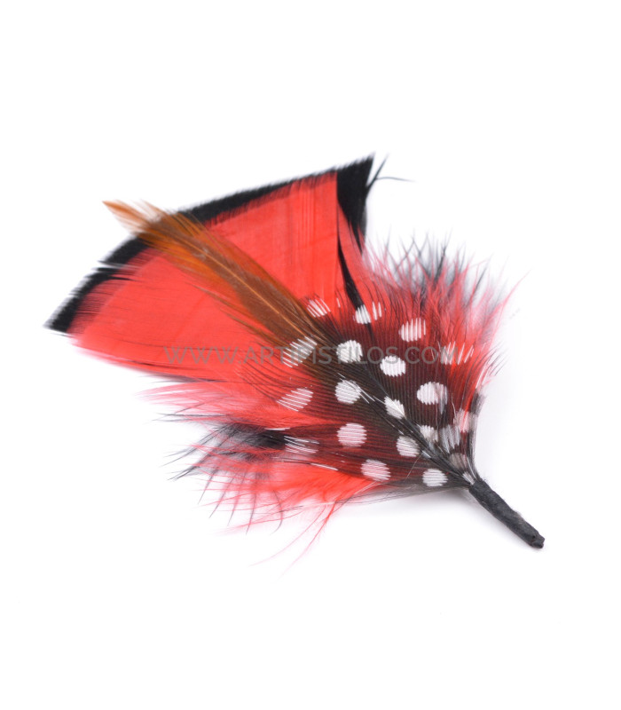 ornement de plumes pour chapeau - 12 models