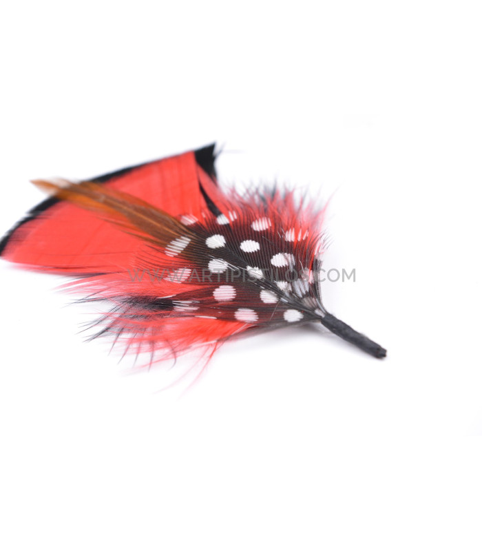 ornement de plumes pour chapeau - 12 models