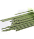 Fil floral japonais doublé de papyrus tressé vert 36 cm
